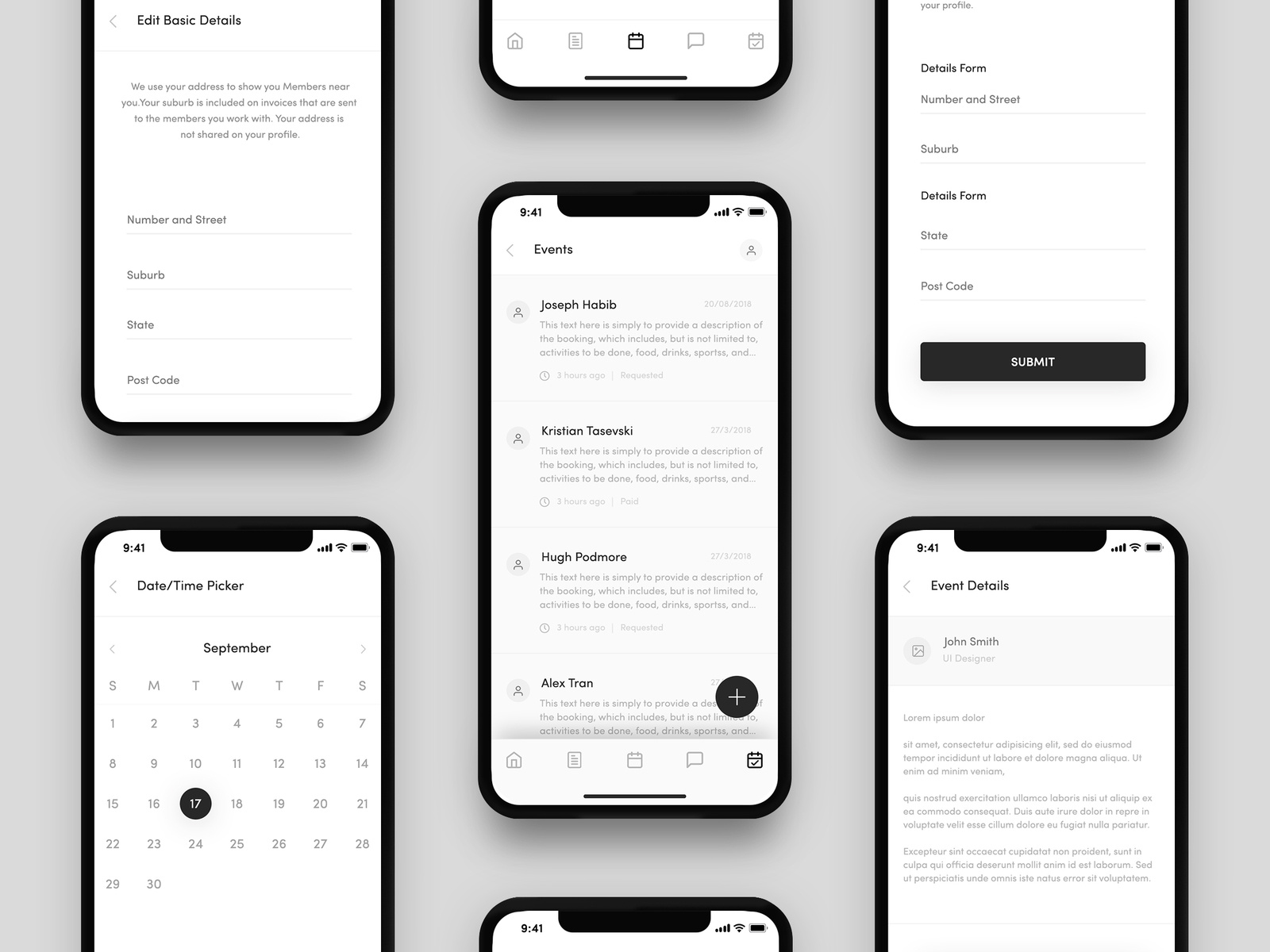 Heroes App Wireframe Design - 02 by Masudur Rahman on Dribbble