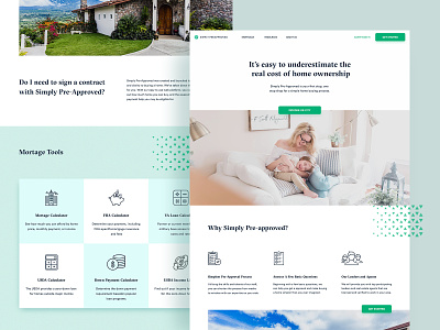 Home Loan Website design