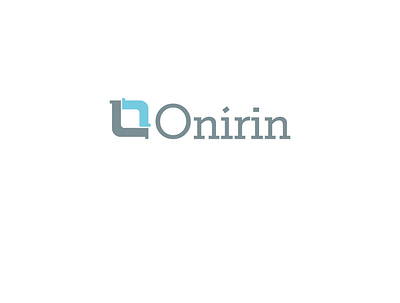 Onirin Logo branding design flat icon illustration illustrator logo minimal