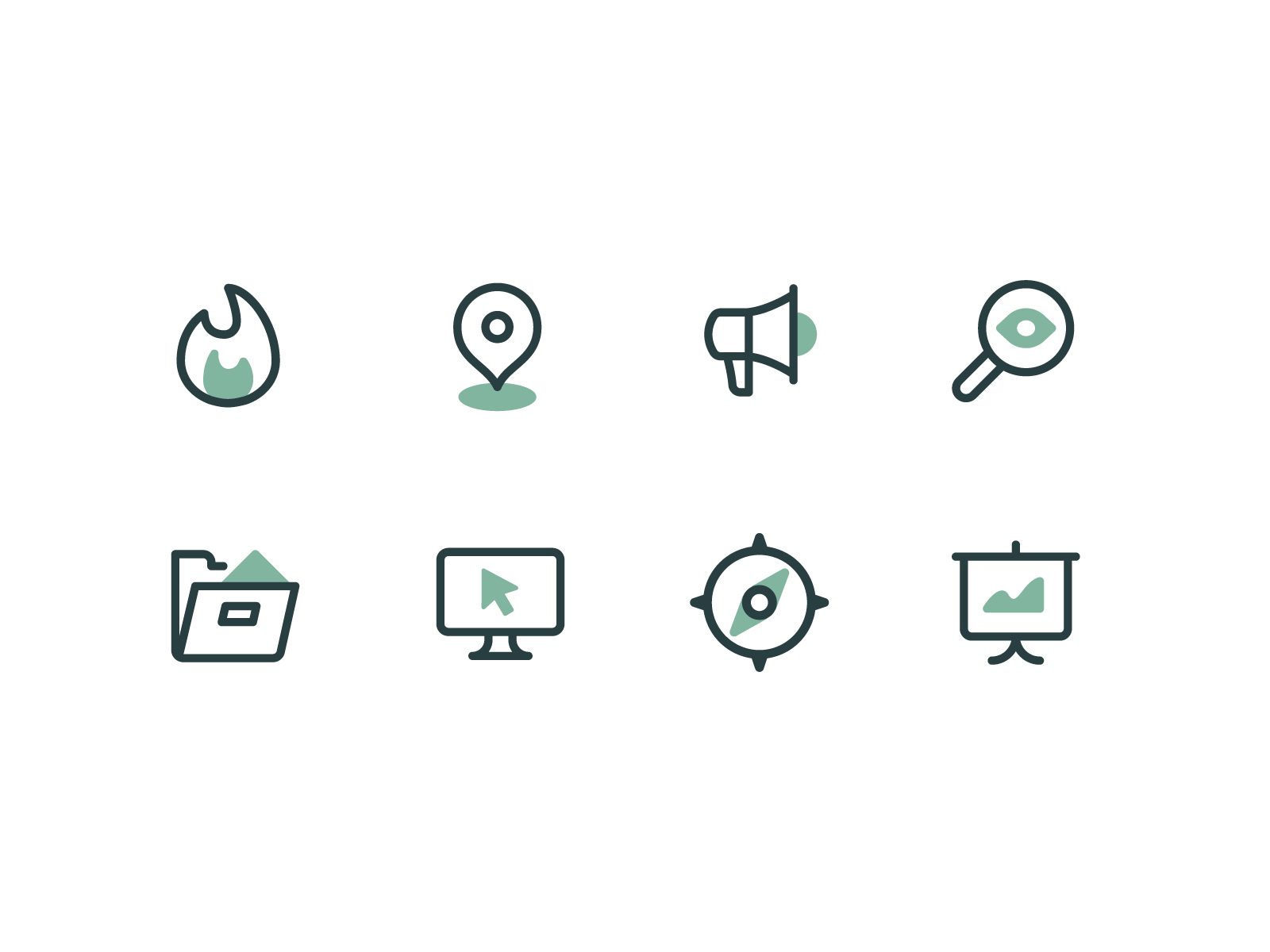 ServiceNow Iconography | Selected State app design app icons brand icon designer icon system iconography icons icons design iconset tab bar tab bar icons ui ux web icons