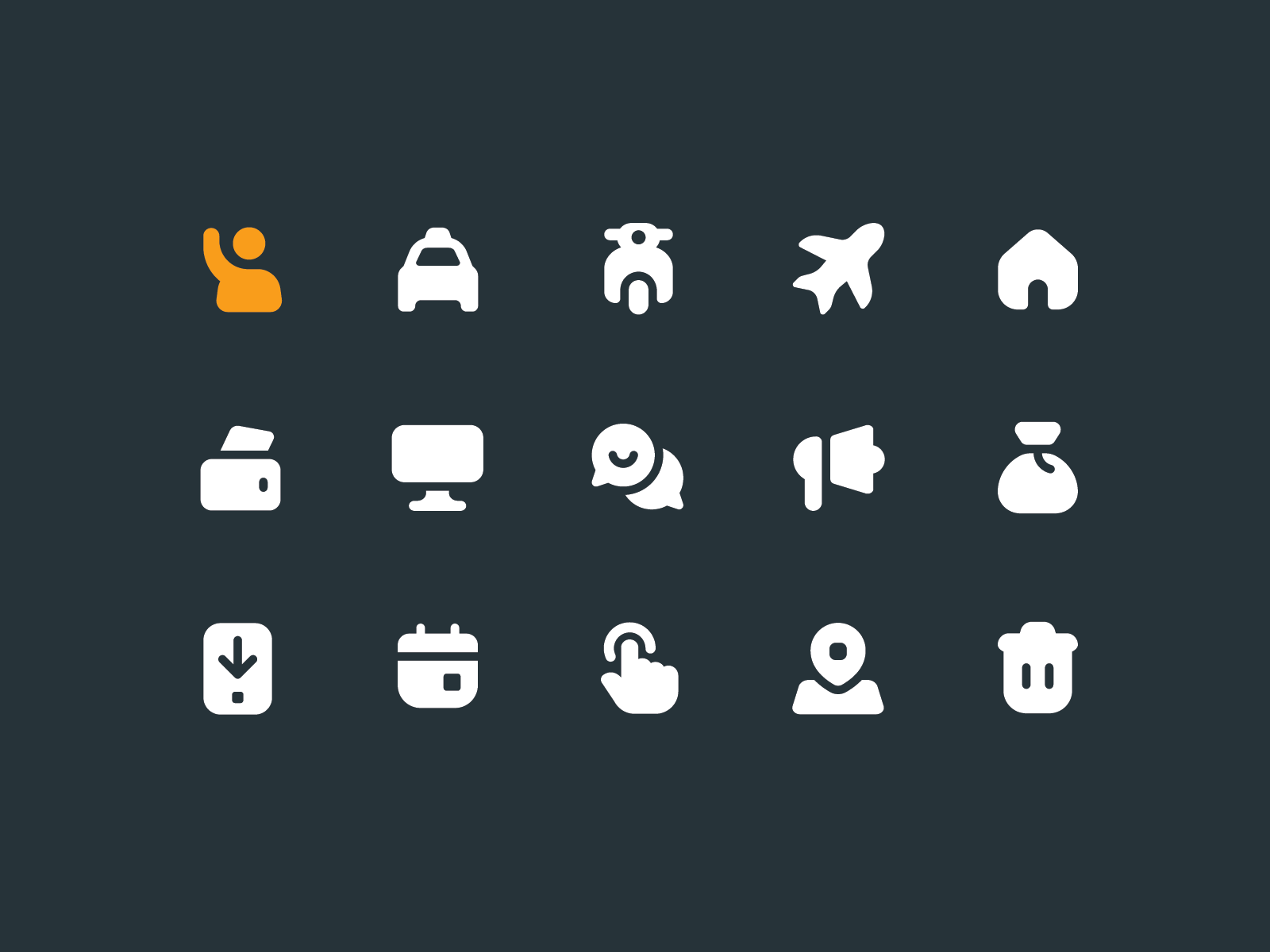 Gett Iconography System + Style Guide app icons brand icons gett icon icon design icon designer icon system iconography icons marketing icons squircle