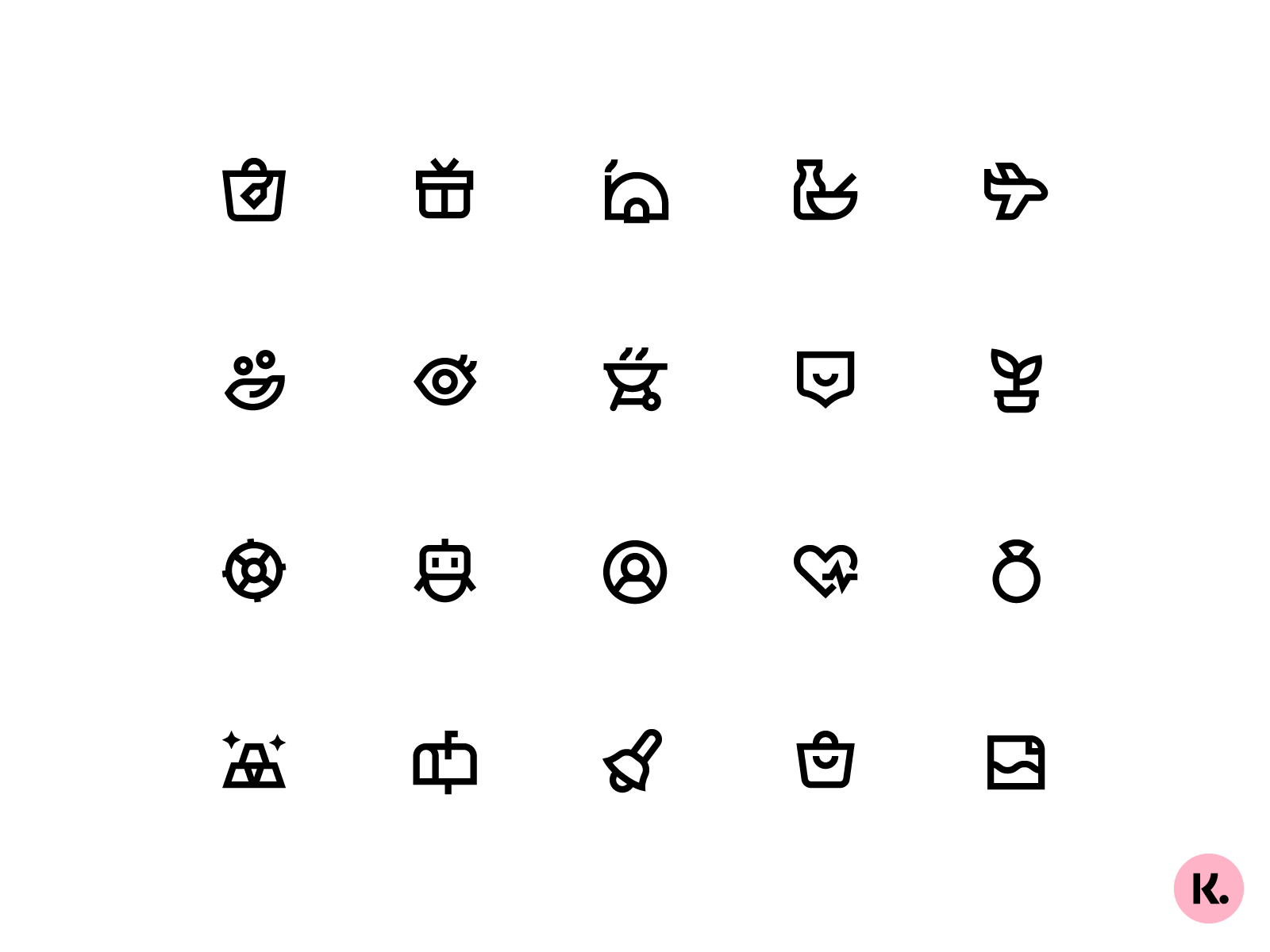 Klarna Iconography by Zach Roszczewski on Dribbble