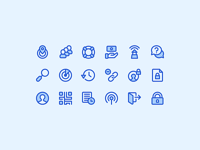 QuickCoin - Icon Set bitcoin icon iconography line quickcoin set