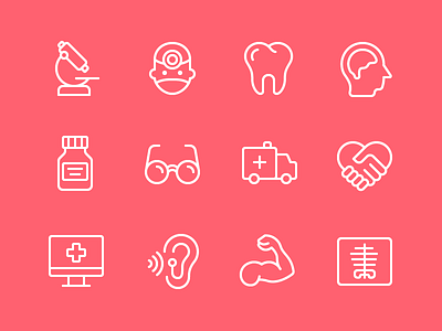 Healthcare Iconography healthcare iconography icons set