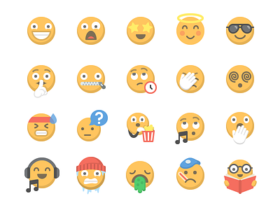 Moji - Emotions app emoji emotion expression faces icon moji set website
