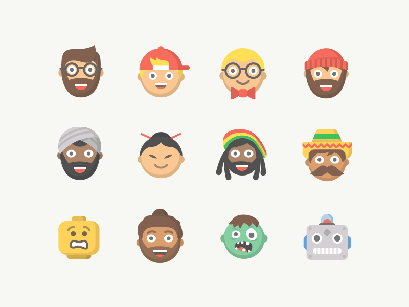 People Emojis By Zach Roszczewski Dribbble People