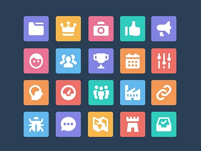 Salesforce Iconography icon iconography icons salesforce set suite