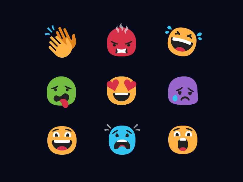 Hero.tv Reaction Emoji by Zach Roszczewski on Dribbble