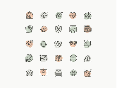 Wellness Icons - Full Set