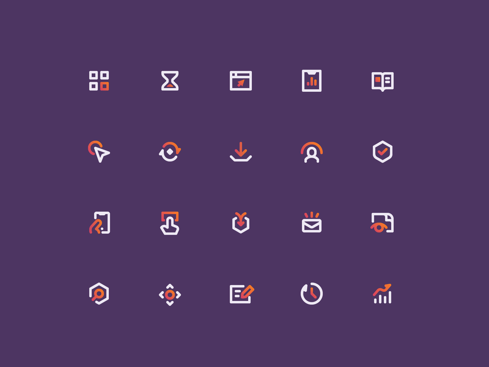 Heap Iconography by Zach Roszczewski on Dribbble