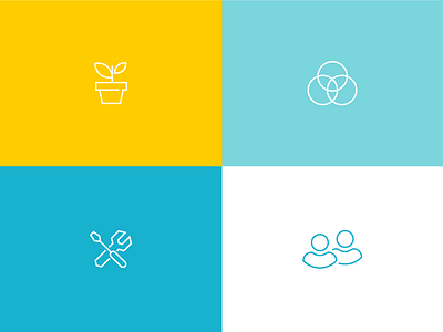 Line Icon Set for Collective Health's Website