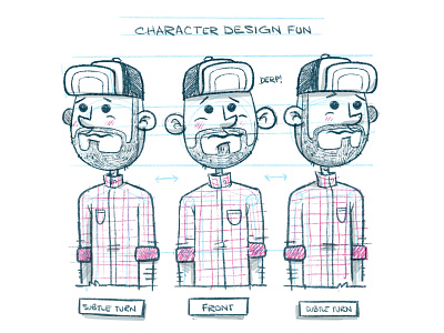 Character Turnaround Designs Themes Templates And Downloadable Graphic Elements On Dribbble