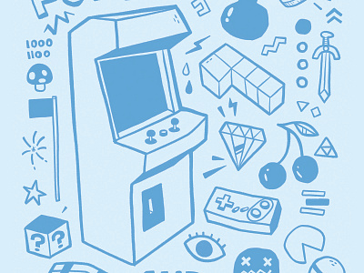 Video Game Background by Jetpacks and Rollerskates on Dribbble