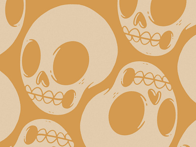 Skull pattern blake stevenson bones character design clean creepy cute illustration jetpacks and rollerskates logo pattern pattern design retro simple skeleton skull skull and crossbones teeth ui ux vector