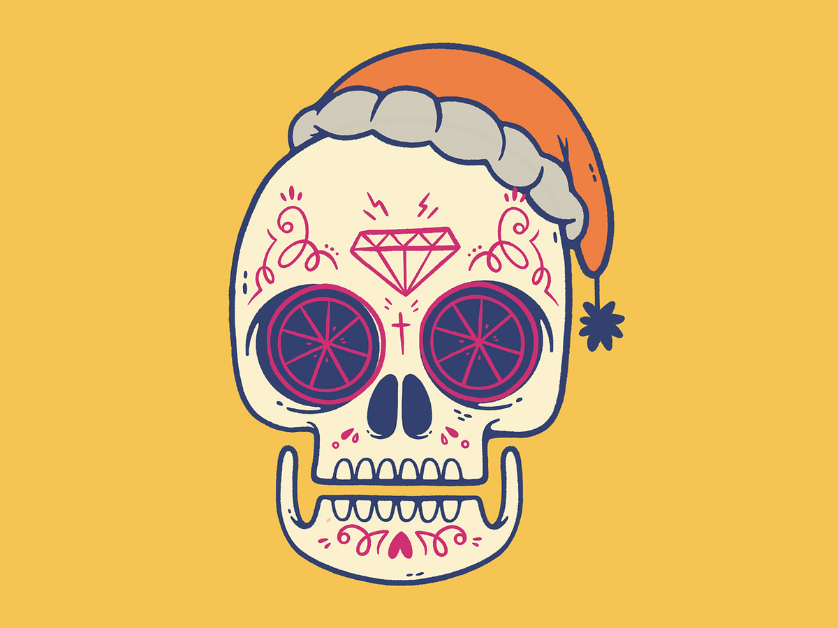 Sugar Skull designs, themes, templates and downloadable graphic