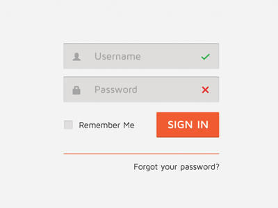 Login Screen button form kitchener login password toronto ui username ux