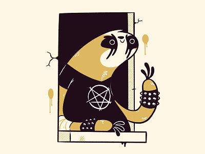 Black Metal Sloth