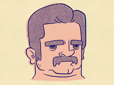 ron swanson cartoon