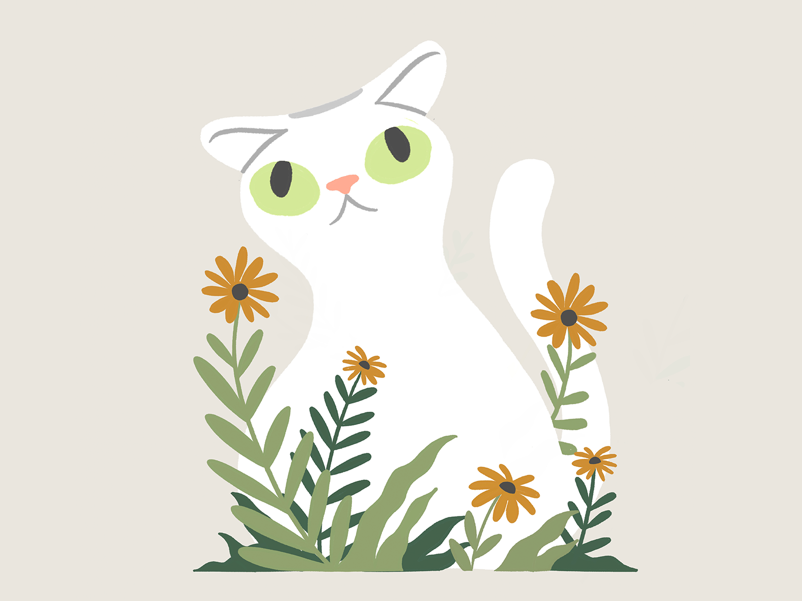 Cat icon (PFP) bushes - Stock Illustration [105927740] - PIXTA