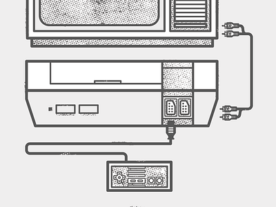 Nintendo Instruction Booklet 80s controller illustration jetpacks and rollerskates kitchener nintendo retro sega silkscreen tech toronto video game