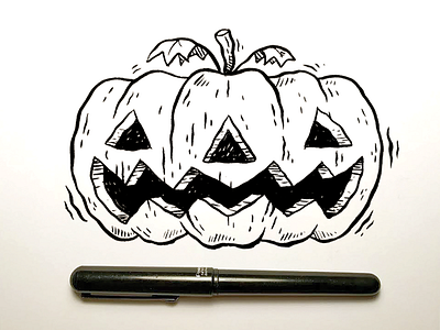 Inktober Fun - Pumpkin