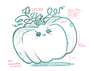 Pumpkin Sketch (it's that time of year)