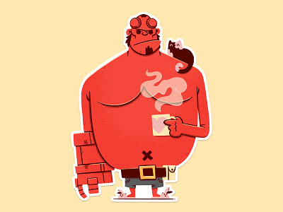 Hellboy Sticker