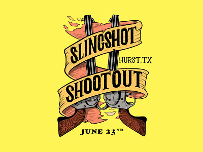 Slingsshot Shootout design illustration