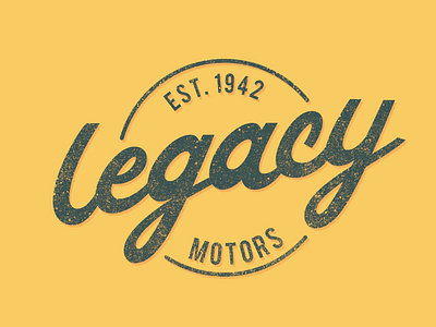 Legacy Fun design lettering typography