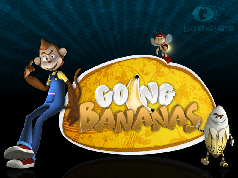 Going Bananas teaser poster by Leonardo Lima on Dribbble