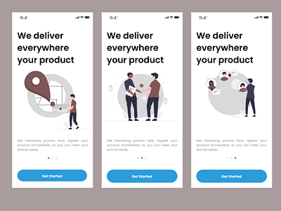 Home delivery ui