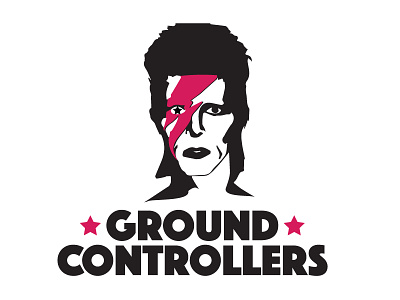 Ground Controllers Logo 2 david bowie major tom outer space space