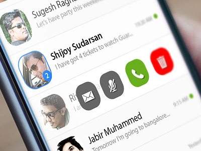 WhatsApp Redesign Concept app chat clean concept creative ios material mobile redesign ui ux whatsapp