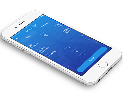 IndiGo Airline iOS App Redesign Concept