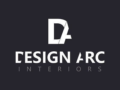 Design Arc Interiors contruction design illustration interior design logo luxury revamped ui
