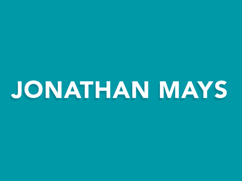 Jonathan Mays 2d ae after effects animation flat gif text typography