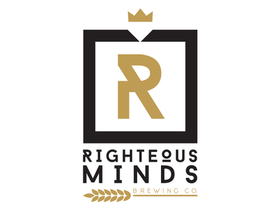 Righteous Minds Brewing Co. Mini Logo beer bourbon branding brewing kentucky ky lexington lexington distillery district logo oculus studios whiskey