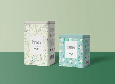 Teatopia Tea Packaking Design creative design illustration logo logotype packaking tea tealogo teapackaking