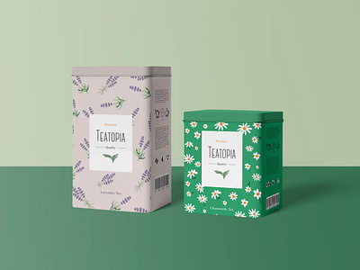 Teatopia Tea Packaking Design