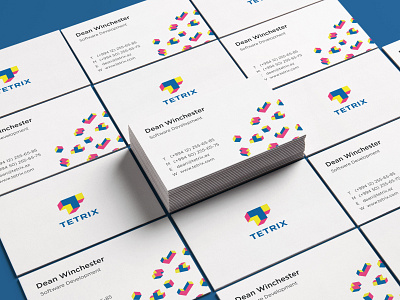 Tetrix IT Company Logo, Brand Identity Concept branding branding design business creative design logo logotype tetrixlogo typography