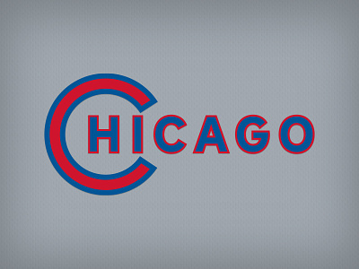 Chicago Cubs Jersey Logo  Letter logo, Word mark logo, Lettering