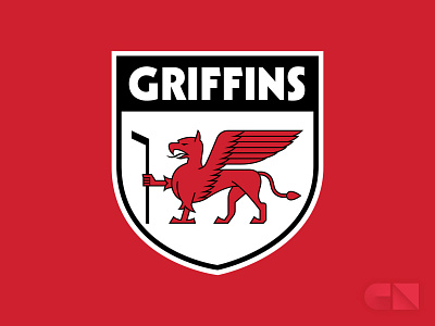 Grand Rapids Griffins: 80s Night 1980s ahl branding concept contest design grand rapids griffin griffins hockey jersey logo michigan sports throwback typography uniform vintage