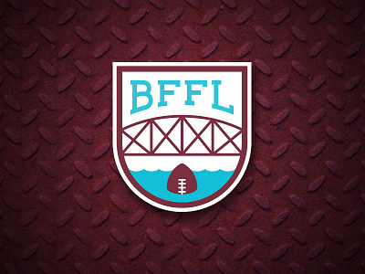 BFFL Logo branding fantasy football logos sports