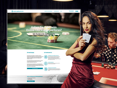 Casino-Cashback Website for Client