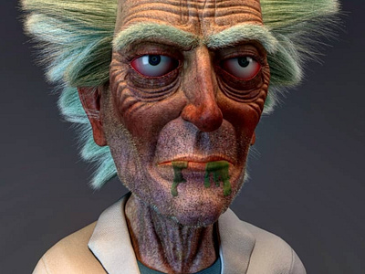 Hyperrealism Rick