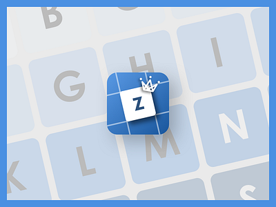 Logo ・ On a Grid (Final) app crown design grid ios letter logo z
