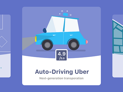 City Guide ・ Pittsburgh V auto driving car card city design pittsburgh steel city uber ui