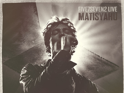 Matisyahu Five7Seven2 Live album albumart albumcover matisyahu music poster reggae rock