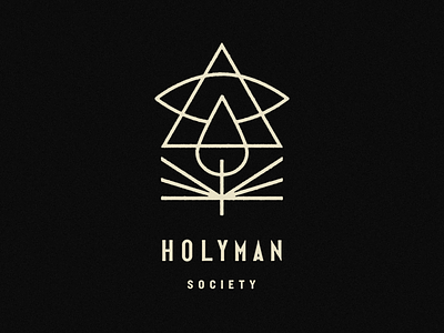 Holyman Society brand branding icon identity logo mark type