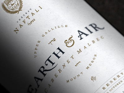 Earth & Air packaging brand label logo package packaging type wine
